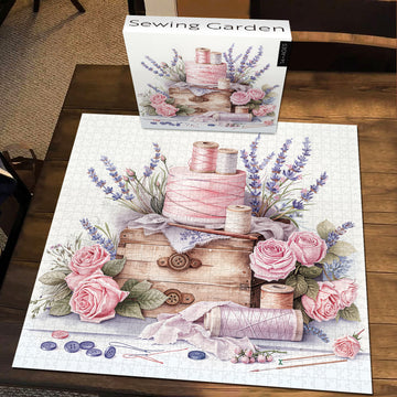 Sewing Garden Jigsaw Puzzle 1000 Pieces